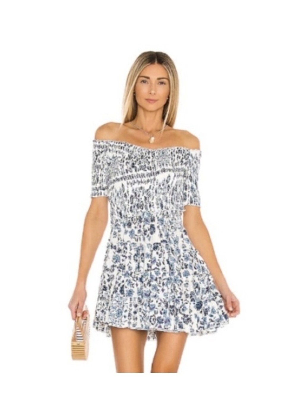 POUPETTE ST BARTH Sky Pivoine Soledad Dress size small